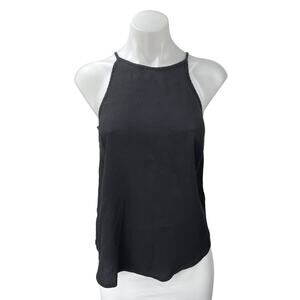 Bardot Women's Black Sleeveless High Neck Cami Camisole Tank Blouse Top 4